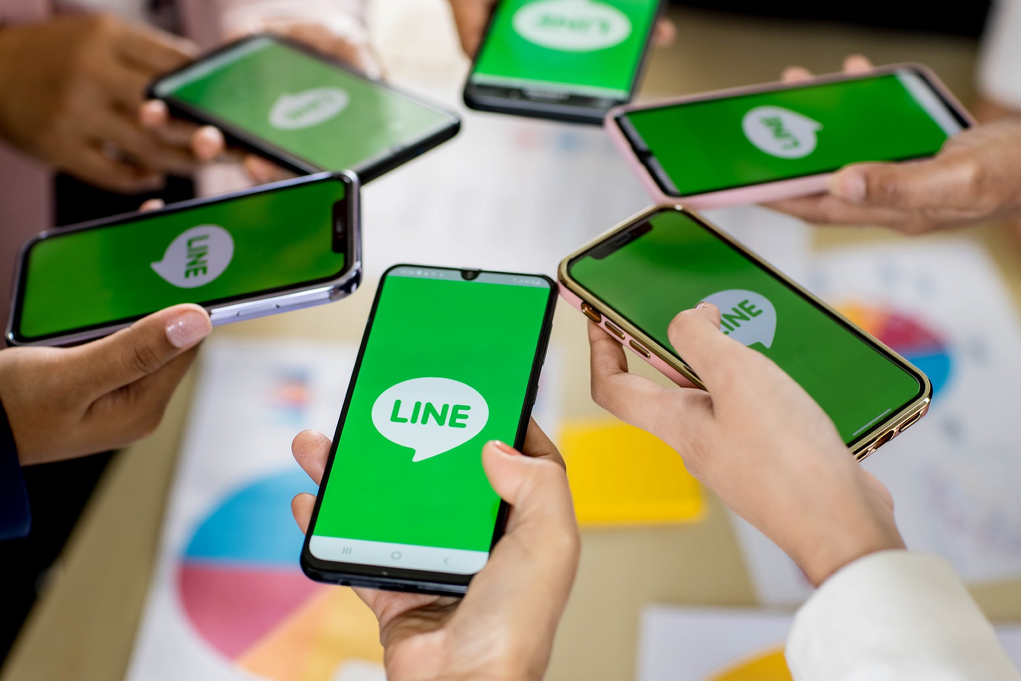 Line customer service